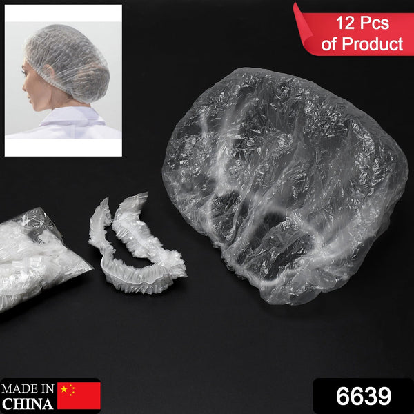 Waterproof plastic hair bath caps Clicksandbuyly wrapped