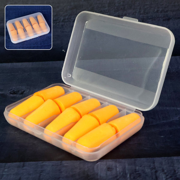 Foam Ear Plugs with Portable Storage Box