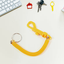 Coiled Retractable Keychain - (1 Pc)