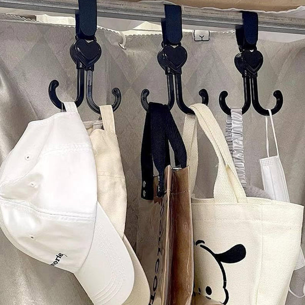 360° Rotating Multi-Purpose Baby Carriage Hook – For Strollers, Cars & More (1 Pc)