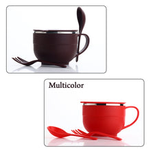 Steel Bowl and Spoon