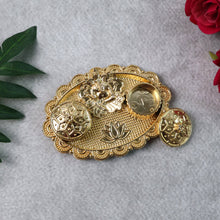 Ganesh Embossed Roli–Chawal Kumkum Chopra - (1 Pc)