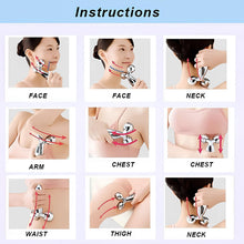 Handheld 3D Roller Face and Body Massager