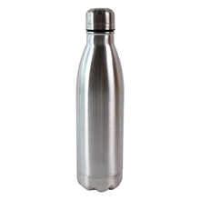 Opulent Steel Silver Flask