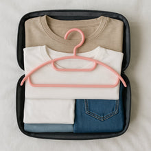 Ganesh Set of 6 Durable Plastic Cloth Hangers