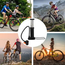 Compact Mini Foot-Operated Air Pump with Hose & Locking Valve Head