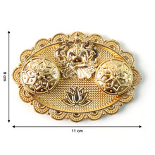 Ganesh Embossed Roli–Chawal Kumkum Chopra - (1 Pc)