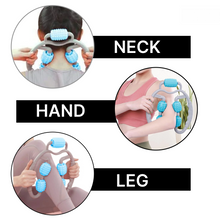 Muscle Massage Roller for Leg Soreness & Relaxation (5 Wheels, 1 Pc)