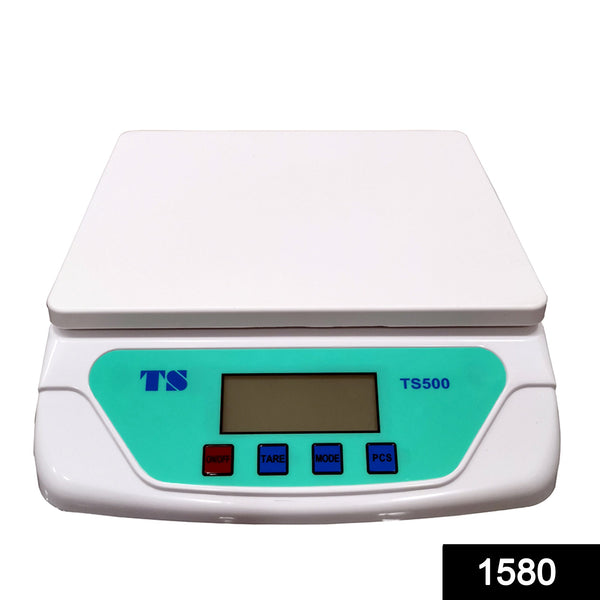 Multi-purpose kitchen weighing scale with digital display (TS500).