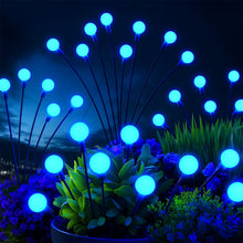 Solar LED Fiber Optic Garden Light - (1 Pc / Mix LED LIght)