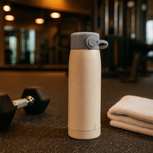 Creative Wheat Glass Water Bottle with Phone Holder (380ml, 80 Pc MOQ)