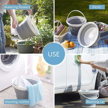 Collapsible Folding Bucket for Cleaning, Car Wash, Gardening & Travel (1 Pc / 23x16 Cm)