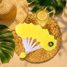 Lemon-Shape Hand Fan - (1 Pc)