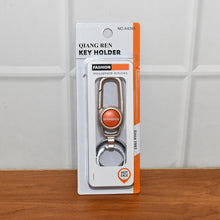 Premium Metal Keychain Carabiner Clip Hook with Dual Key Rings (1 Pc)