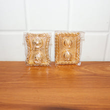 Ornate Rectangular Pooja Tilak Plate - (Mix Design / 1 Pc)