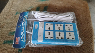 Extension Board 250V 6 Way Extension Board (10m)