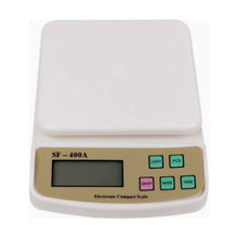 Kitchen weighing scale with digital display