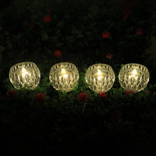12 Crystal Style LED Candle Light