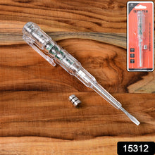 Electrical Detector Slotted Screwdriver With Small Batteries (1 Pc)